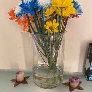 Bronze candle holders